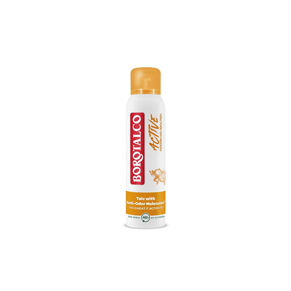 Borotalco Mandarin and Neroli Spray Deodorant Active (Spray Deo) 150 ml