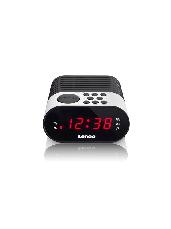 Lenco Kelloradio Valkoinen