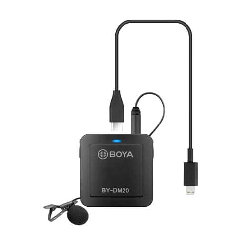 Boya By-dm20 Dual-channel Recording Kit