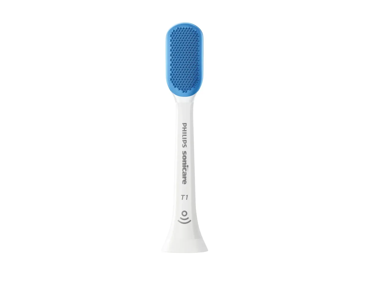 Philips Sonicare TongueCare+ HX8072/01 2 kpl -kielenpuhdistimet, Valkoinen