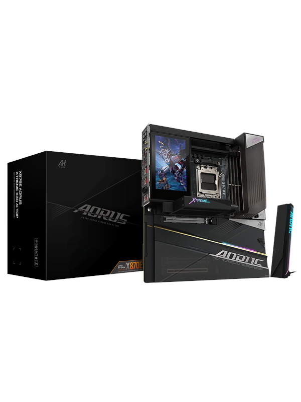 GIGABYTE X870E AORUS XTREME X3D AI TOP Emolevy - AMD X870E - AMD AM5 - DDR5 RAM - Extended ATX