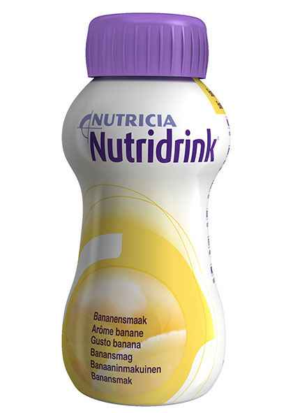 Nutridrink 4X200 ml neste täydennysravintovalmiste banaani