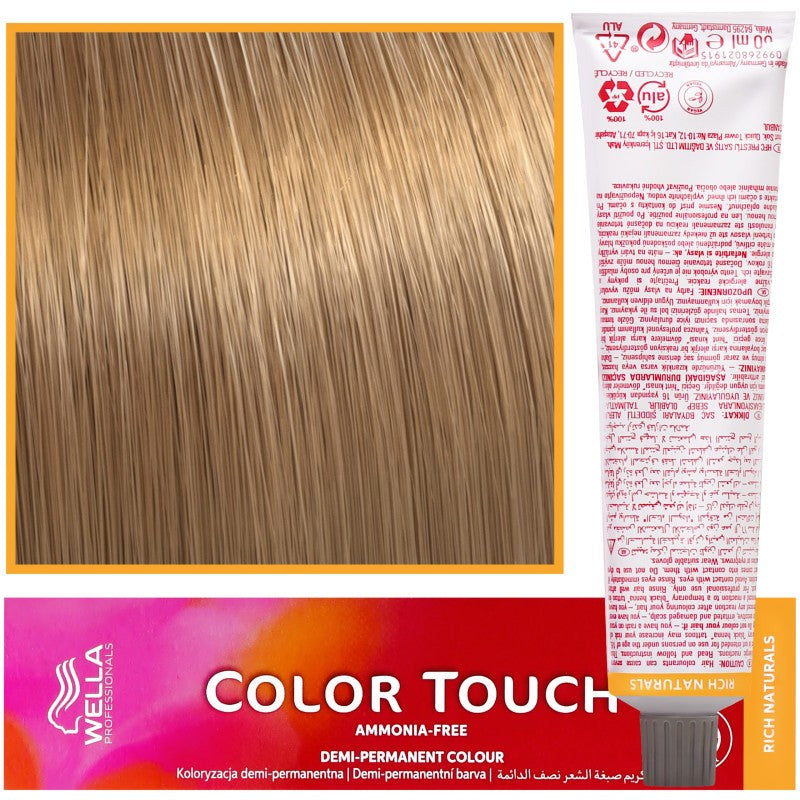 WELLA COLOR TOUCH ammattimainen hiusväri 60 ml 8/35 Vaalea vaalea kultainen mahonki