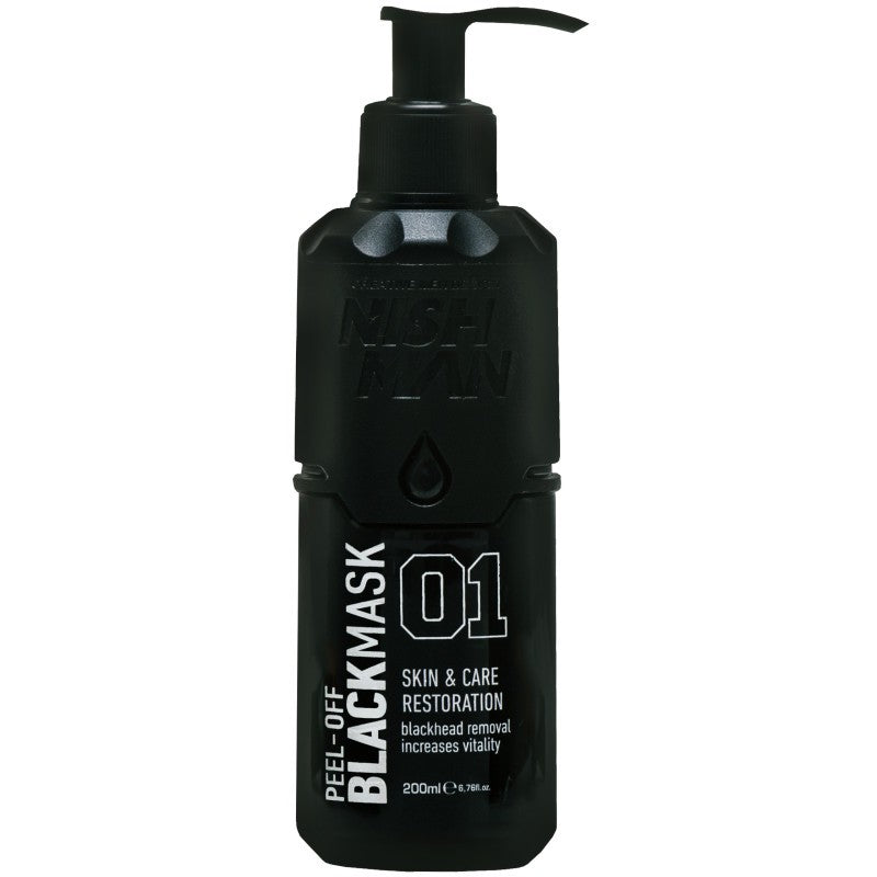 Kasvonaamio Nishman Peel-Off Black Mask Restoration 01 200 ml