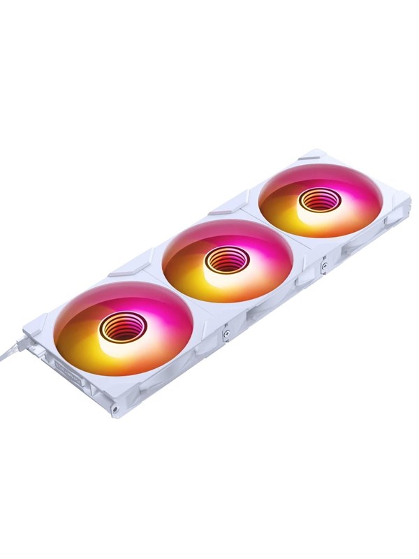 Phanteks M25 Gen2 120 mm PWM Reverse Airflow D-RGB -kotelotuuletin - 3 kpl - Valkoinen