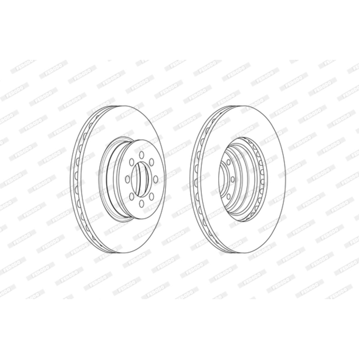 Jarrulevy FERODO FCR335A