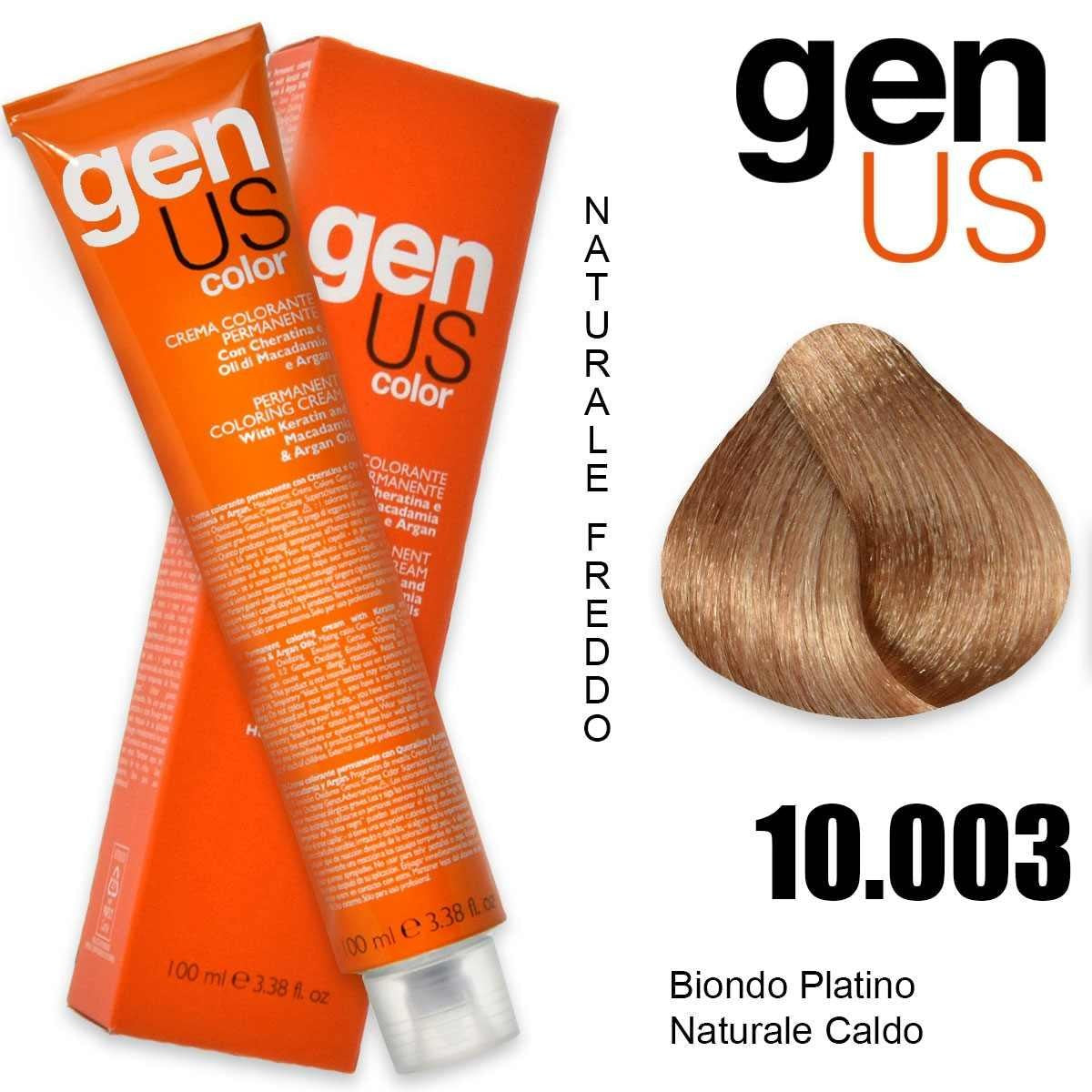 Pysyvä värivoide Genus 100 ml 10.003