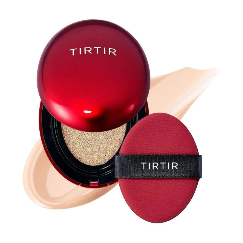 TIRTIR Mask Fit Red Mini pitkäkestoinen pehmustepohjaväri 17C Posliini 4,5 g