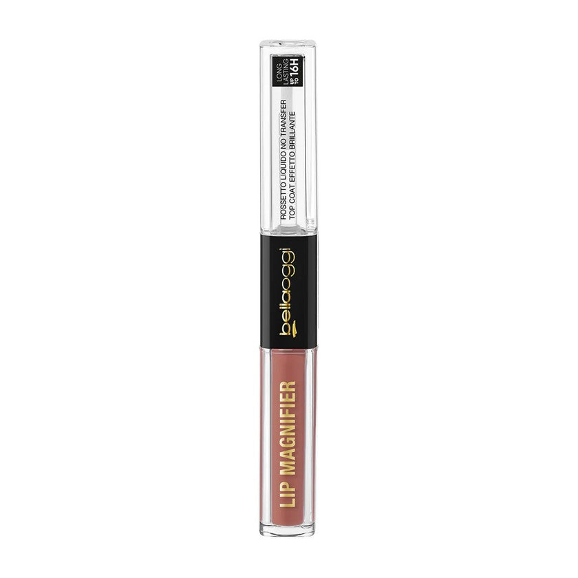 Bellaoggi Lip Magnifier - Pitkäkestoinen 2-vaiheinen nestemäinen huulipuna 201 creamy peach