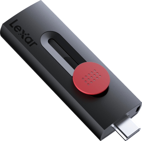 Lexar Jumpdrive D300 Dual 256gb Usb-a / Usb-c Musta