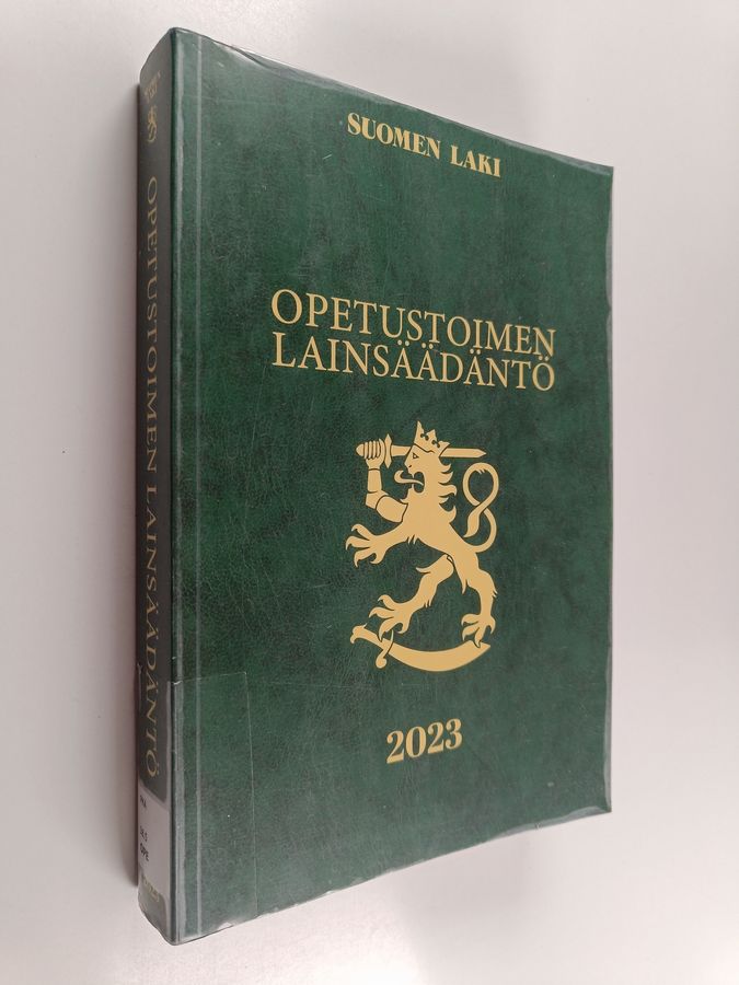 Opetustoimen lainsäädäntö 2023