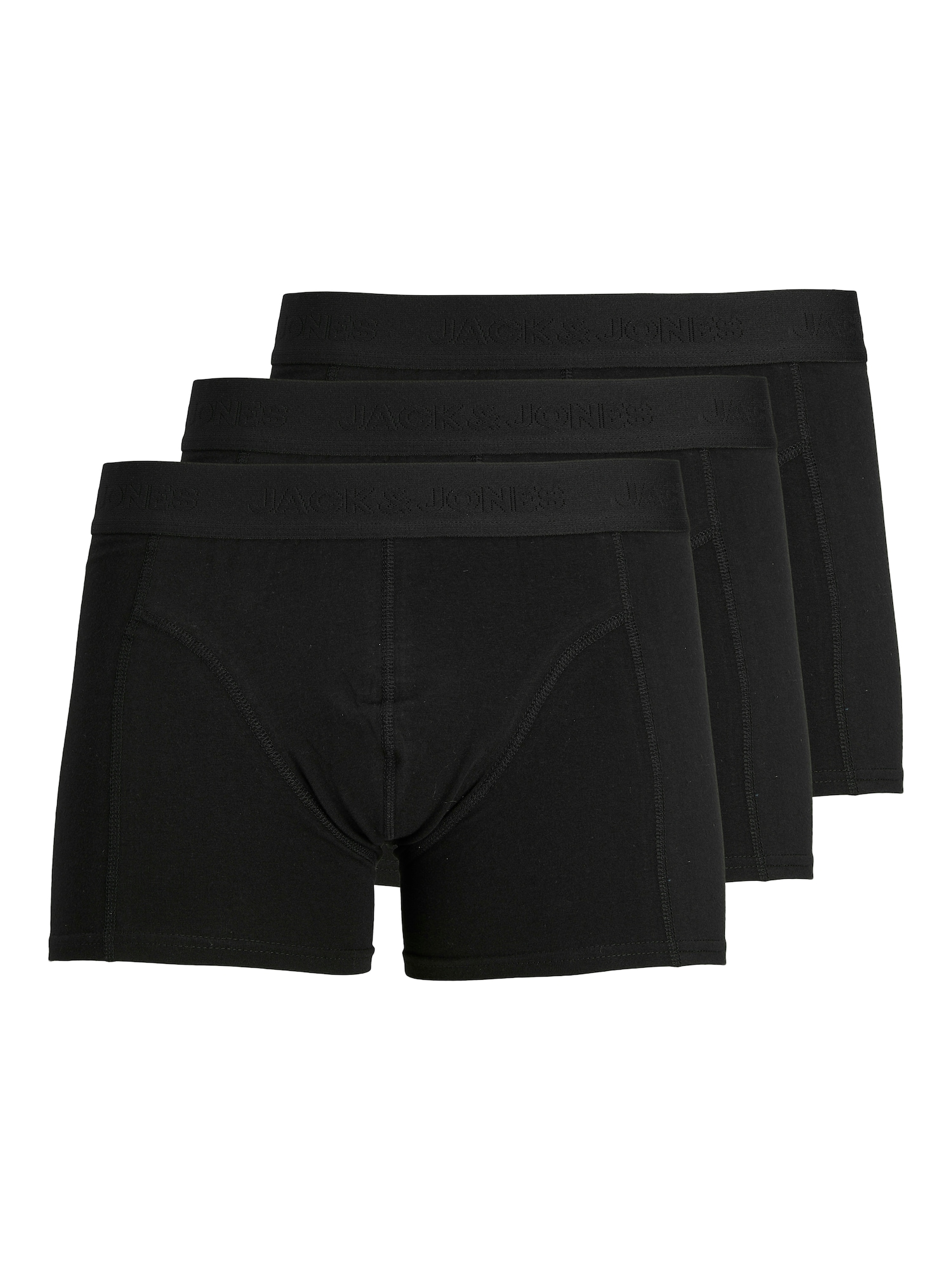 JACK & JONES Bokserishortsit 'JACWAISTBAND'  musta