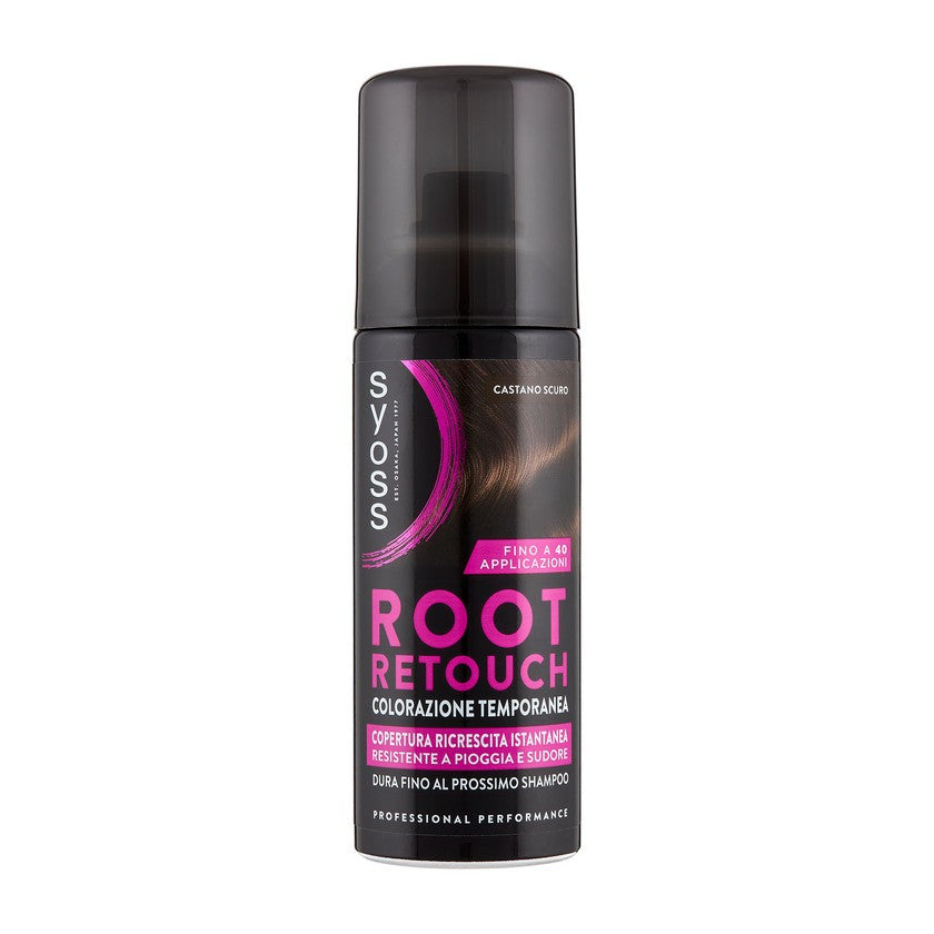 Syoss Root Retouch Väliaikainen Värjäys 120 ml Tummanruskea
