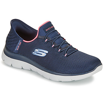 SKECHERS Matalavartiset tennarit 'Summits - Diamond Dream' tummanharmaa / musta