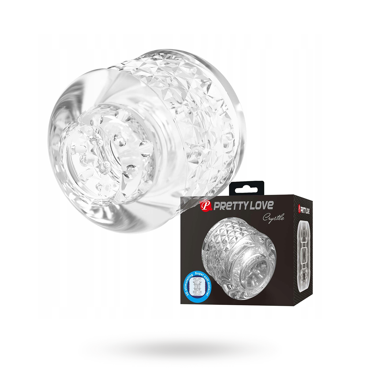 Crystle Transparent Stroker Stroker