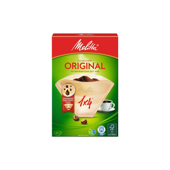 Melitta Melitta suodatinpussit 1 x 4, ruskea, 80 kpl 4006508122394 Vastaa: N/A