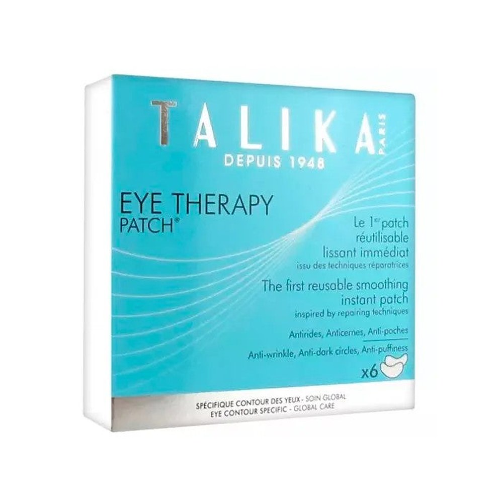Talika Uudelleenkäytettävä silmähoitolaastari maschera silmänympärysihojen tasoitus Refill 6 kpl