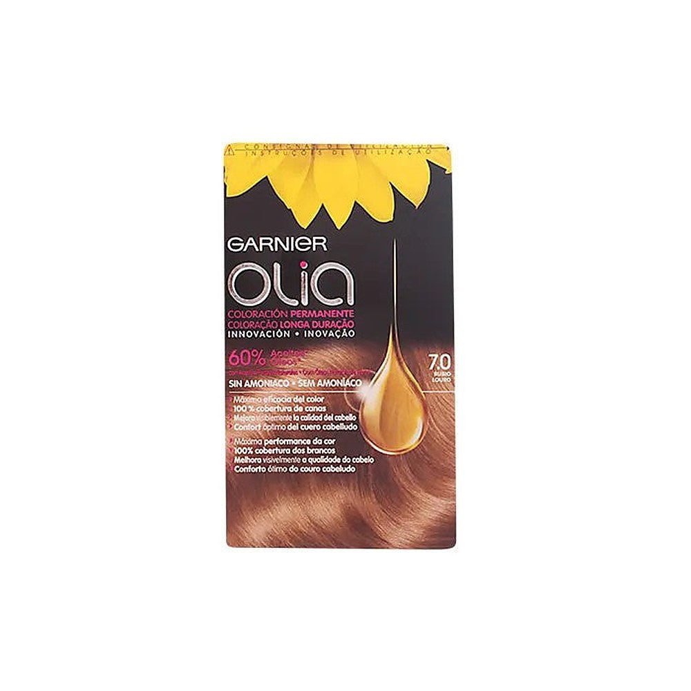 Garnier Olia Pysyvä Väri 7,0 Vaalea — Pysyvä hiusväri
