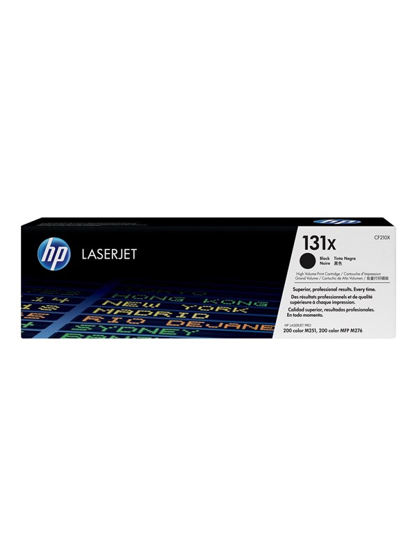 HP 131X CF210X-laservärikasetti, musta