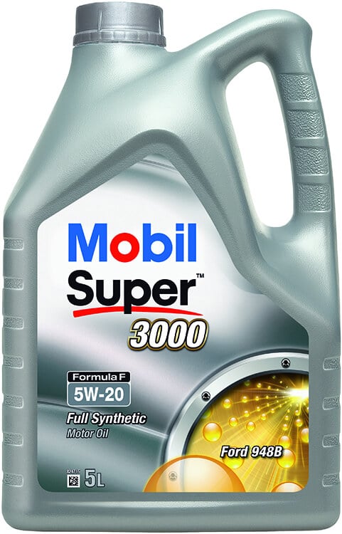 Moottoriöljy 5W-20 Super 3000 Formula F, Mobil