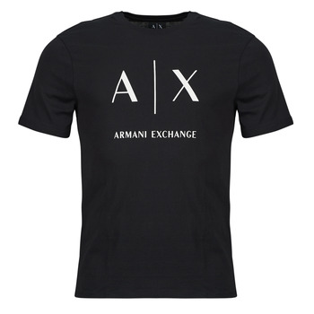 ARMANI EXCHANGE Paita  musta / valkoinen