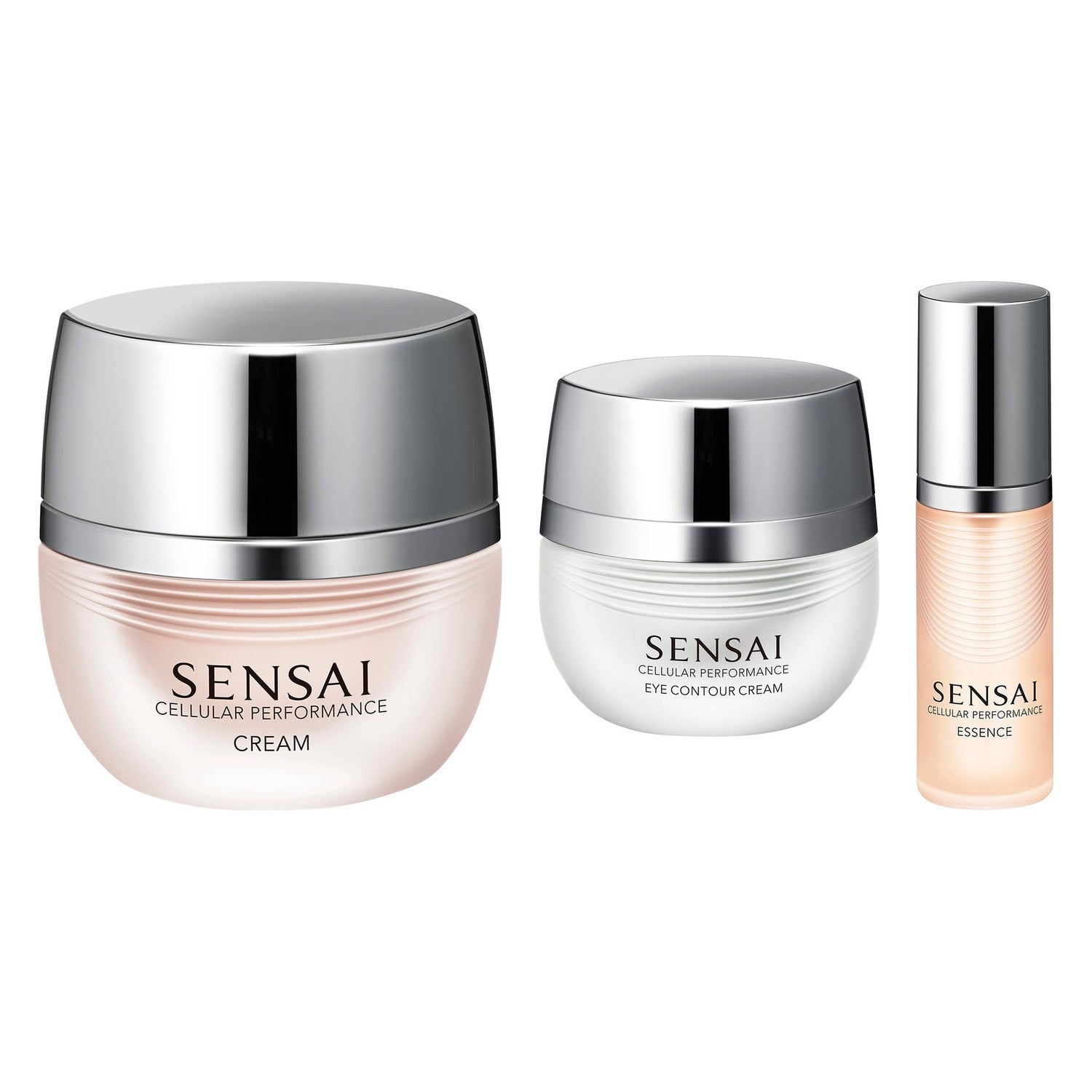Sensai Cellular Performance Complete Skincare Ritual Essence 40ml, Cream 40ml & Eye Contour 15ml - 95 ml