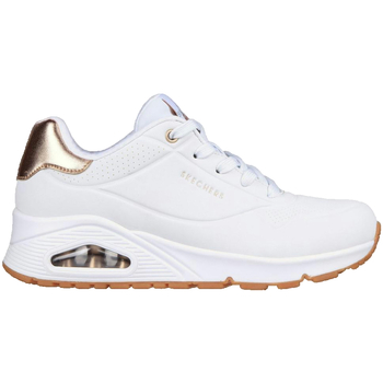 SKECHERS Urheilukengät 'Uno-Golden Air' kulta / valkoinen