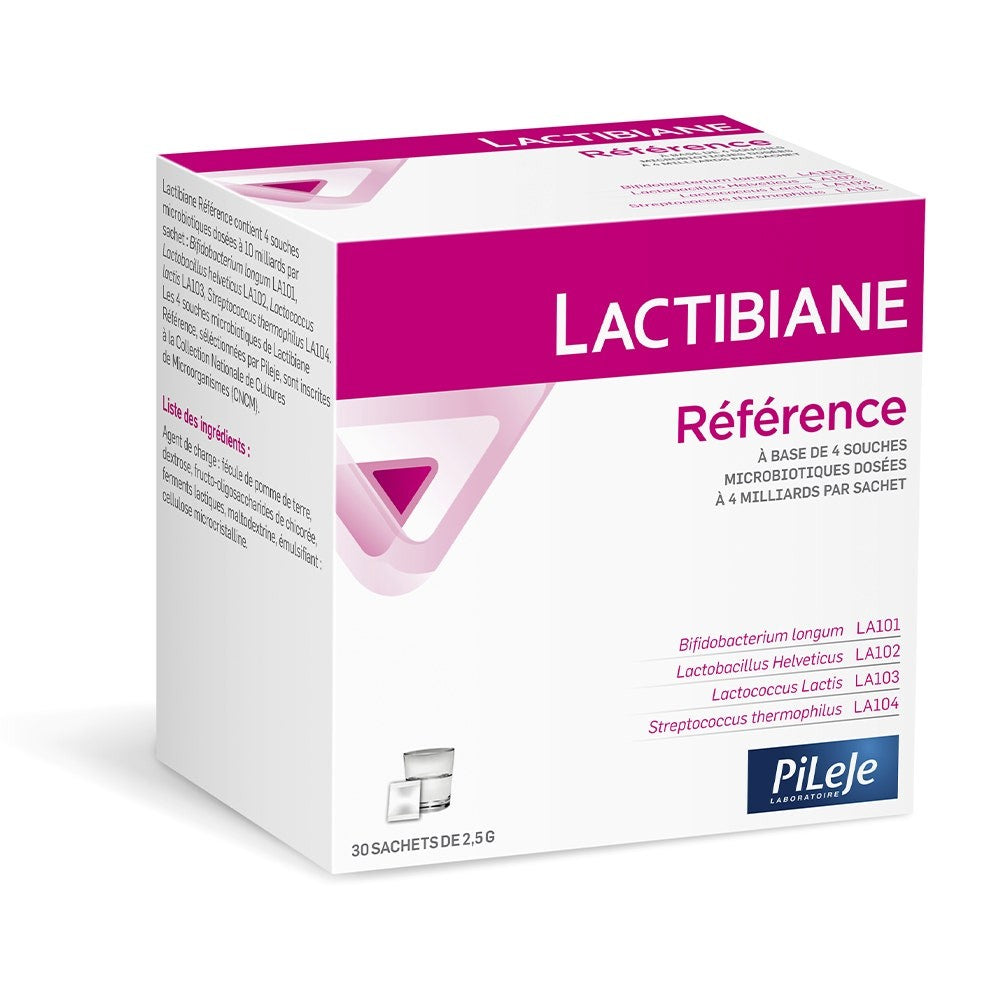 Pileje Lactibiane Reference Microbiotics 30 pussia