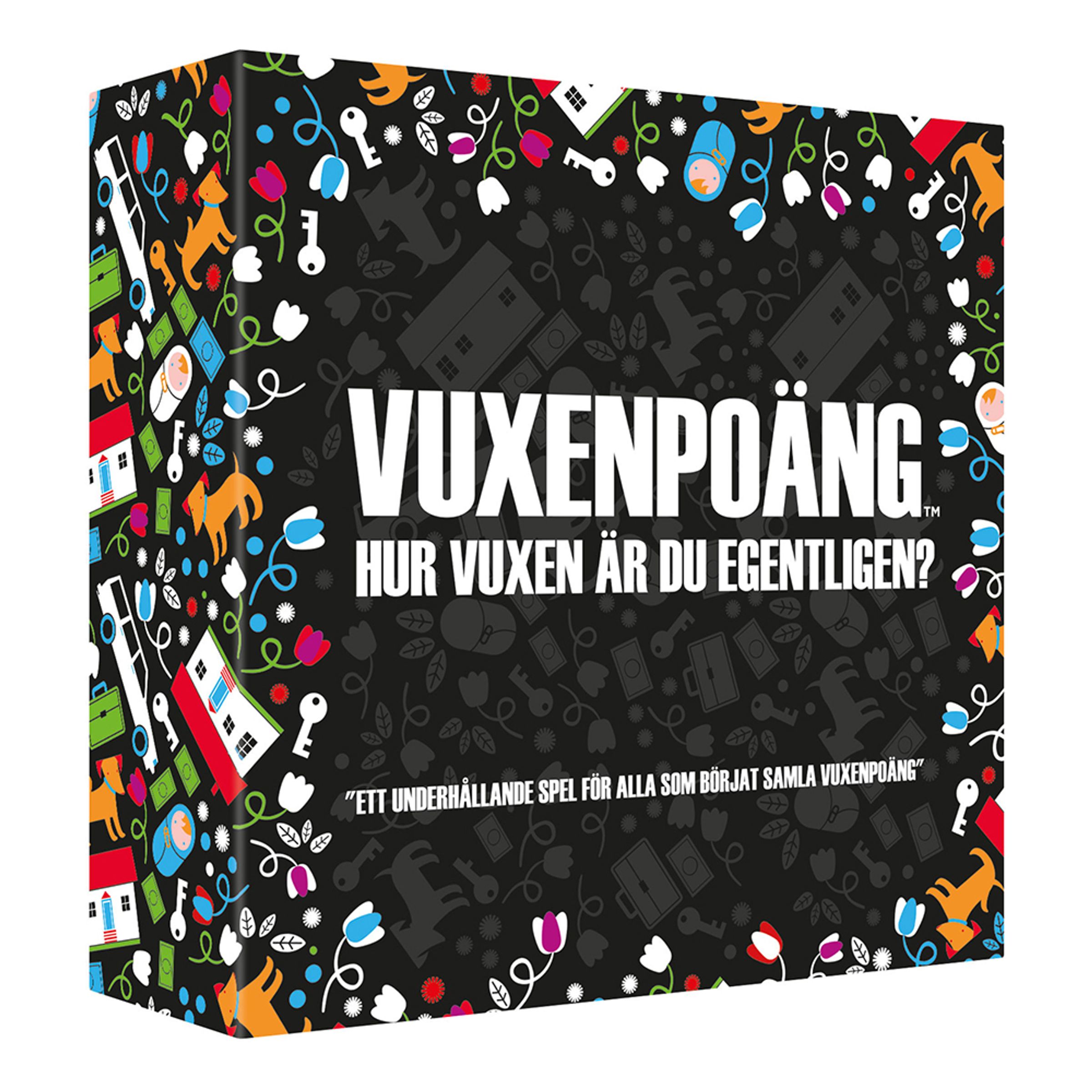 Vuxenpoäng Kysymyspeli