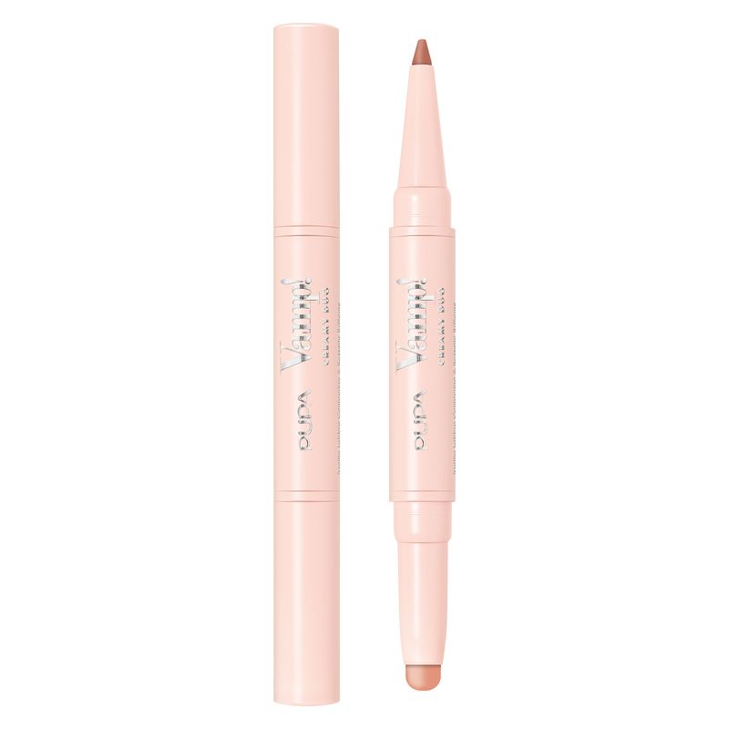 Pupa Vamp Creamy Duo - Contouring Lip Pencil & Shiny Lipstick 005 - Deep
