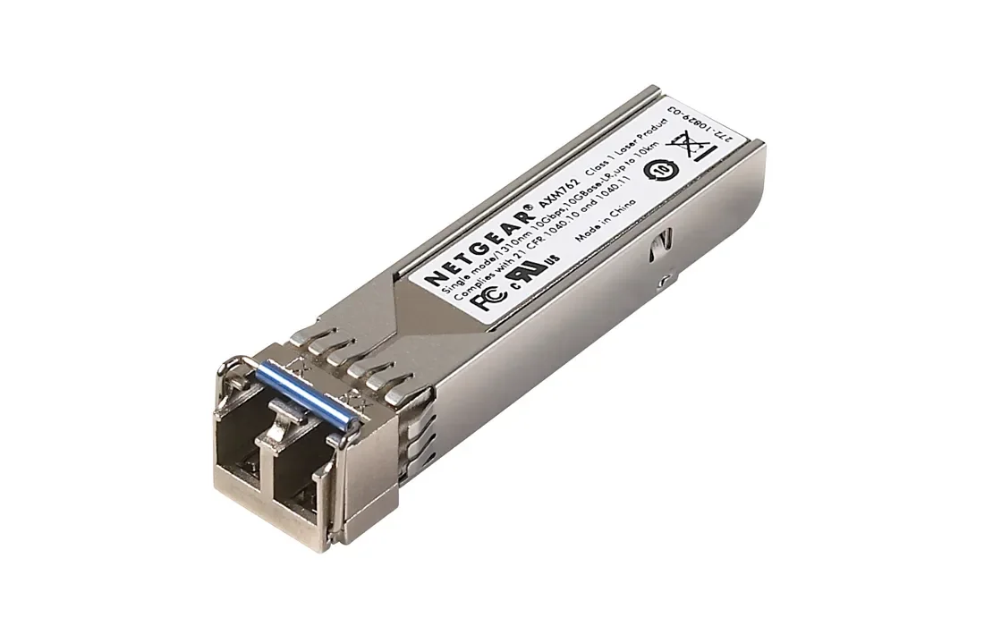 NETGEAR ProSafe AXM762 - SFP+ lähetin-vastaanotin-moduuli - 10 GigE - 10GBase-LR - LC single-mode - jopa 300 m - 1310 nm (pakkaus sisältää 10)