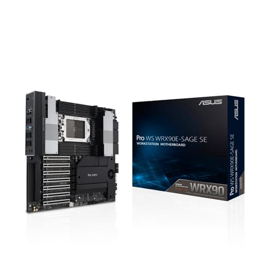 ASUS PRO WS WRX90E-SAGE SE Emolevy - AMD WRX90 - AMD sTR5 - DDR5 RAM - SSI (Server)