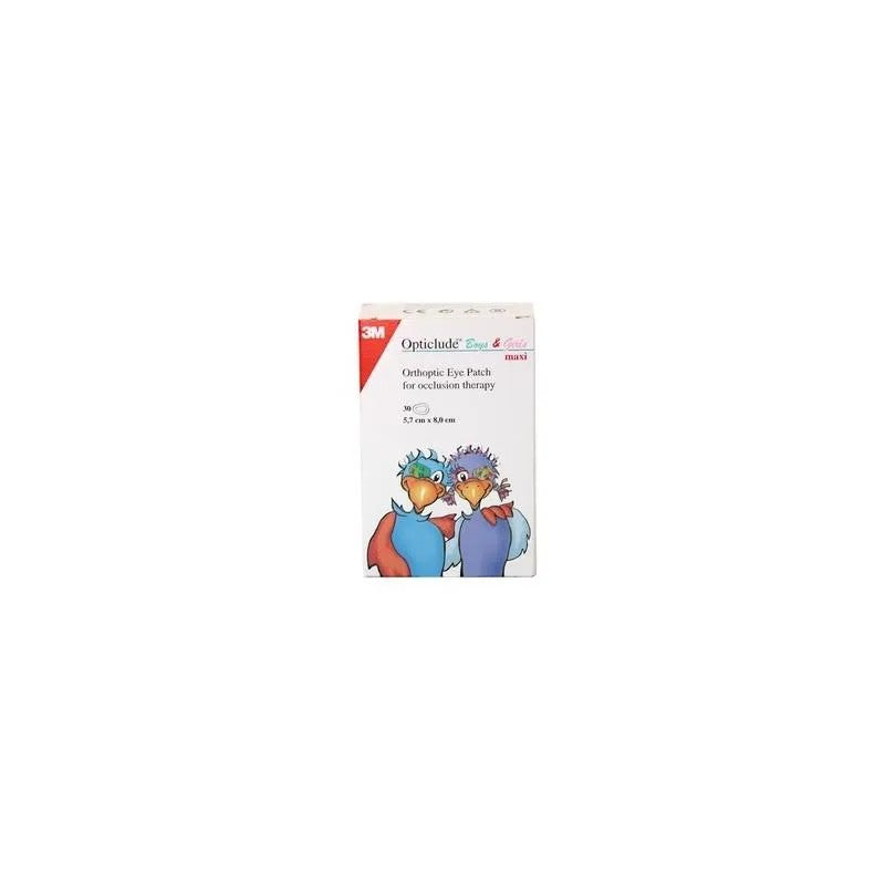 NexcareTM OpticludeTM ortoptinen painettu suuri silmälappu 30 U