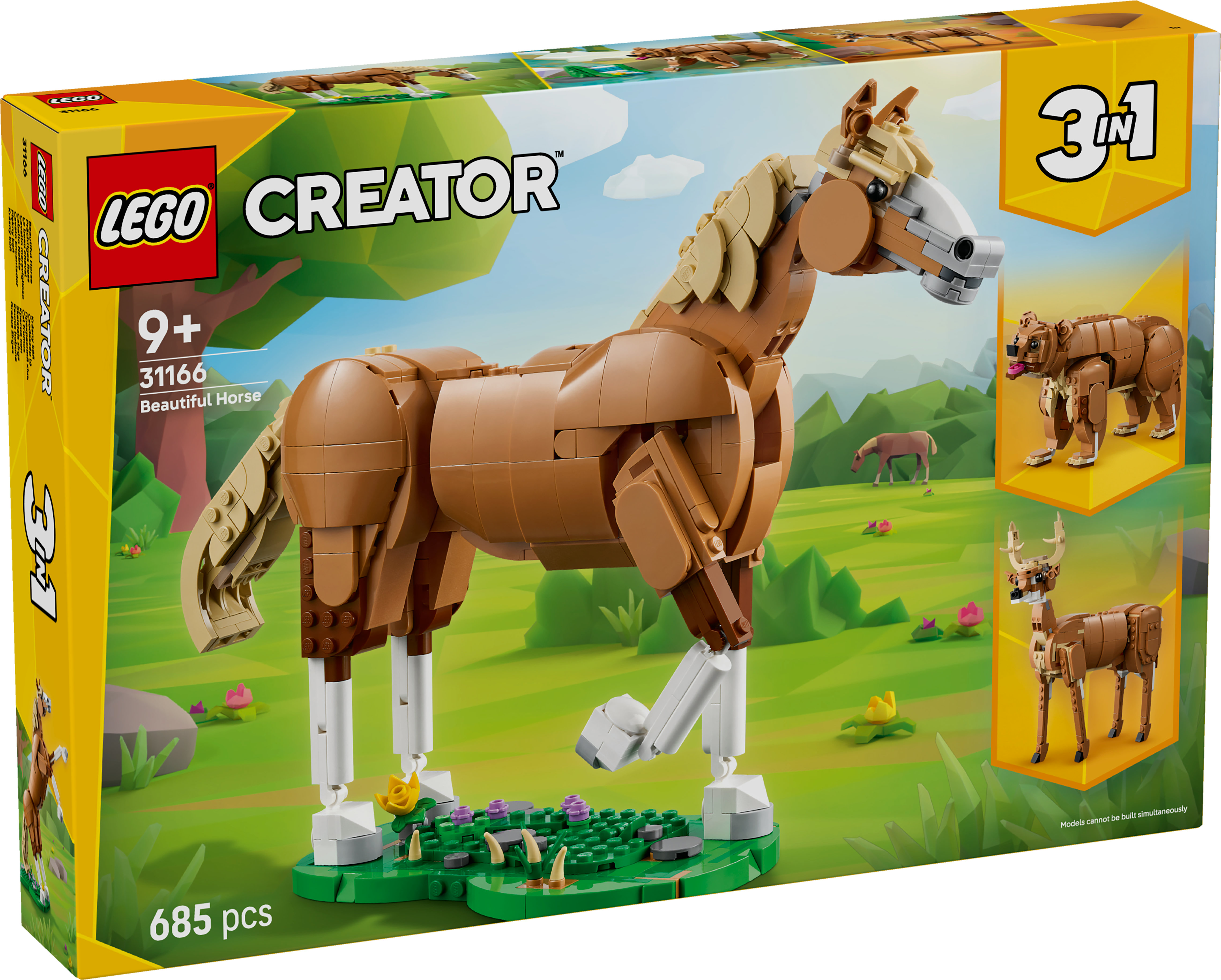 LEGO Creator 31166 Kaunis hevonen