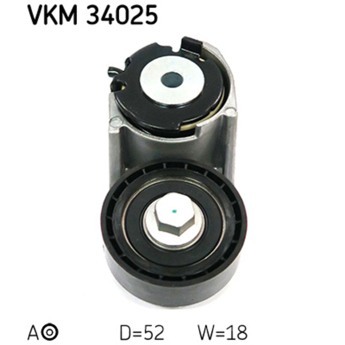 Kiristysrulla, moniurahihna SKF VKM 34025