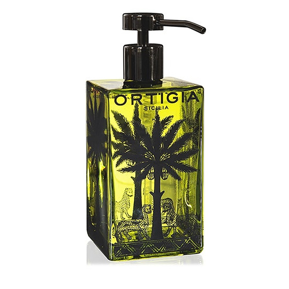 Ortigia Prickly Pear nestemäinen saippua 500 ml Uudelleen täytettävä lasi