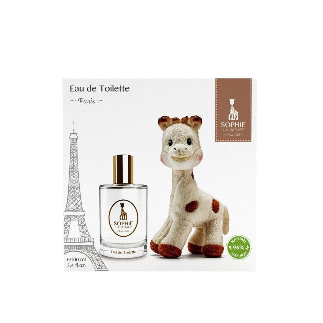 Sophie la Girafe Sophie La Girafe EDT 100ml lahja- ja lelusetti - 100ml