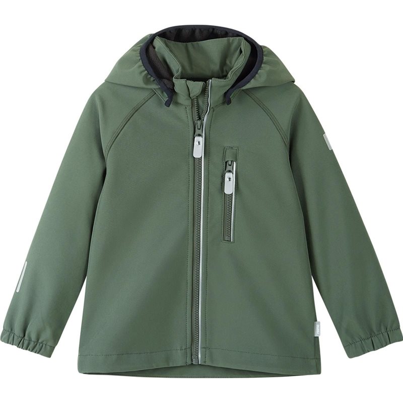 Reima Softshell Jacket Vantti Thyme Green - 128 cl