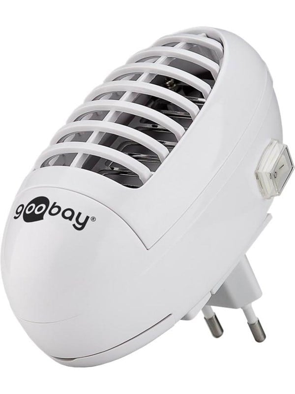 Goobay UV-LED-insektsdödare Elektrisk UV LED-insektsfälla för inomhusbruk