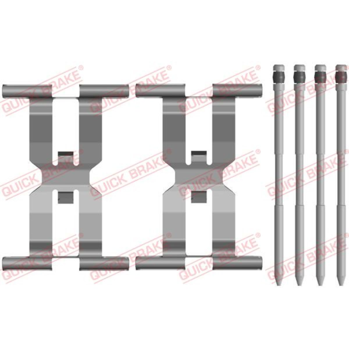 Jarrupalojen asennussarja QUICK BRAKE 109-0143