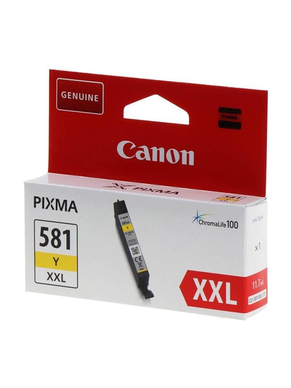 Canon Muste, Keltainen Cli-581y Xxl – Ts6150/8150