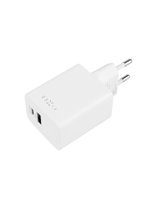 USB-laturi usealla portilla, 1 x USB-A & 1 x USB-C