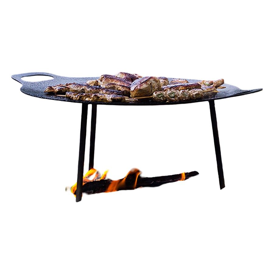 Petromax Griddle And Fire Bowl FS48, Tulipata, harmaa