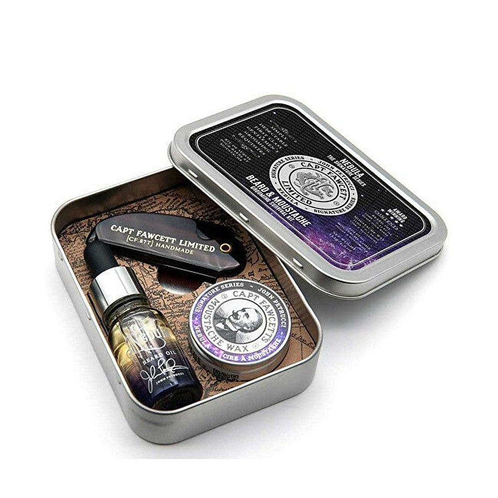 Captain fawcett Nebula Grooming Selviytymispaketti Partahoidon Setti