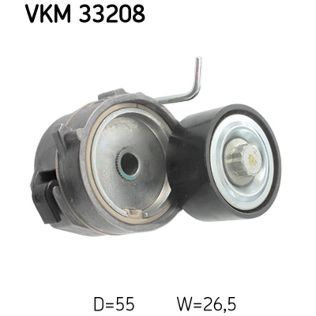 Kiristysrulla, moniurahihna SKF VKM 33208