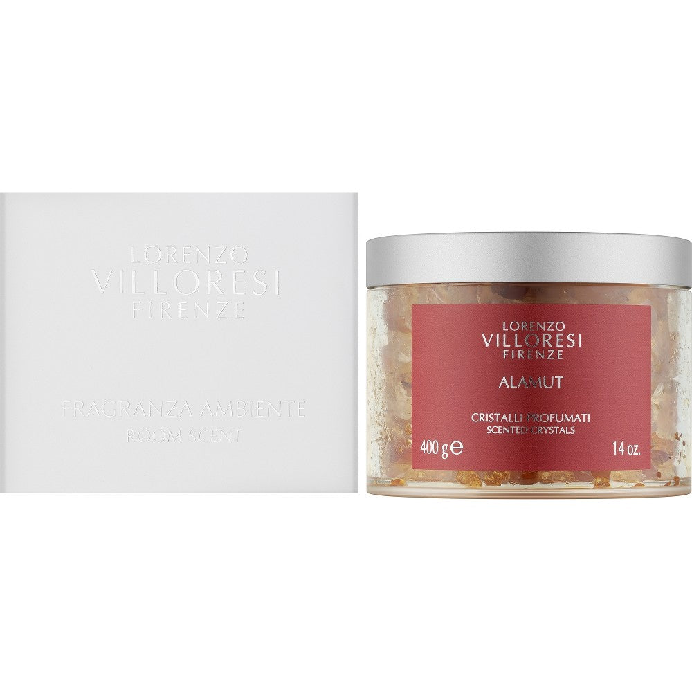 Villoresi Alamut tuoksukiteet pyöreä purkki 400 g