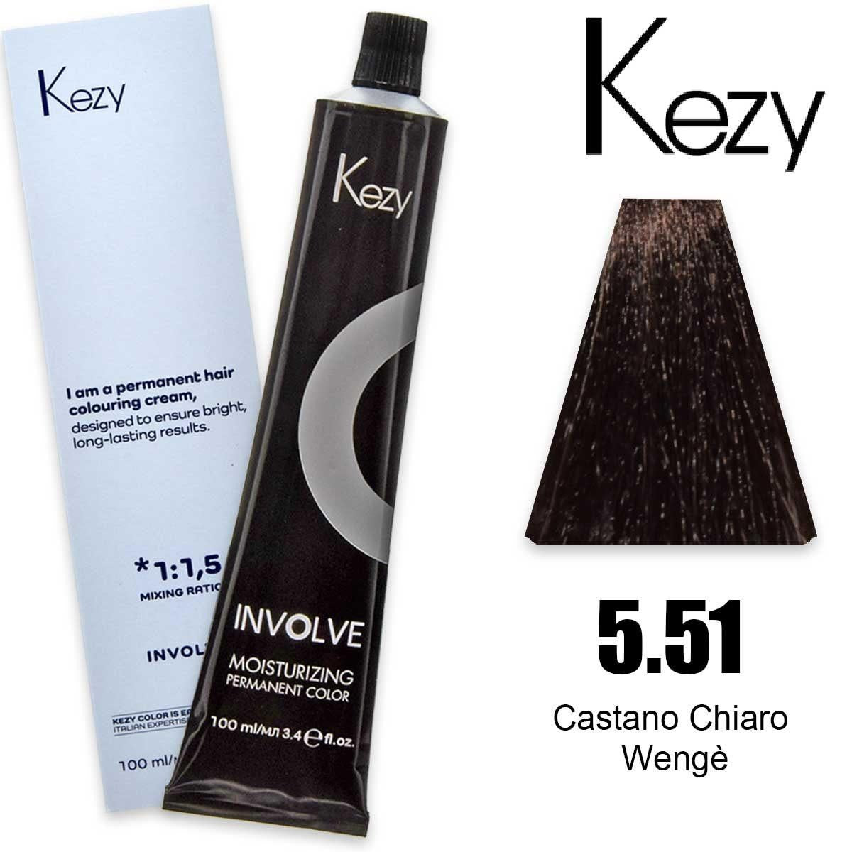 Kezy Involve Color 100 ml Vaaleanruskea Wenge 5.51