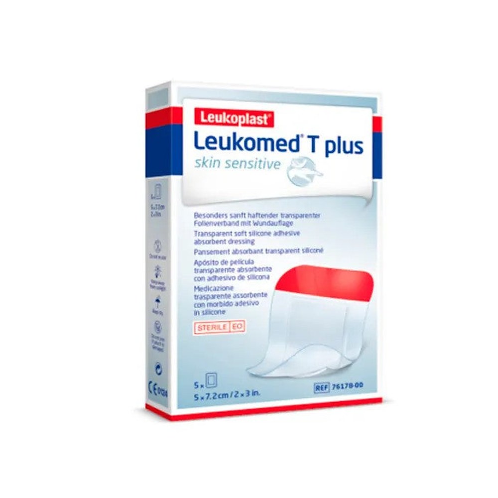 Leukomed T Plus Skin Sensitive 5x7,2cm 5U