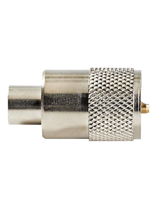 PL259 Liitin | Suora | Uros | Niklattu | 75 Ohm | Juotin | Kaapelin läpitulomitta: 6.0 mm | Metalli | Hopea | 25 kpl | Kirjekuor
