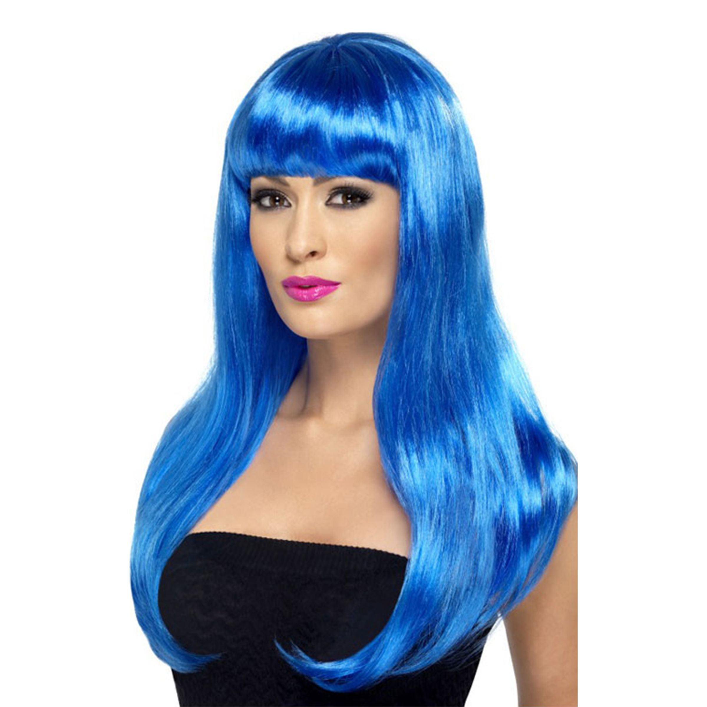 Babelicious Wig Blue Peruukki